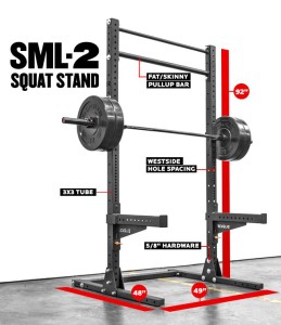 garage gym squat rack